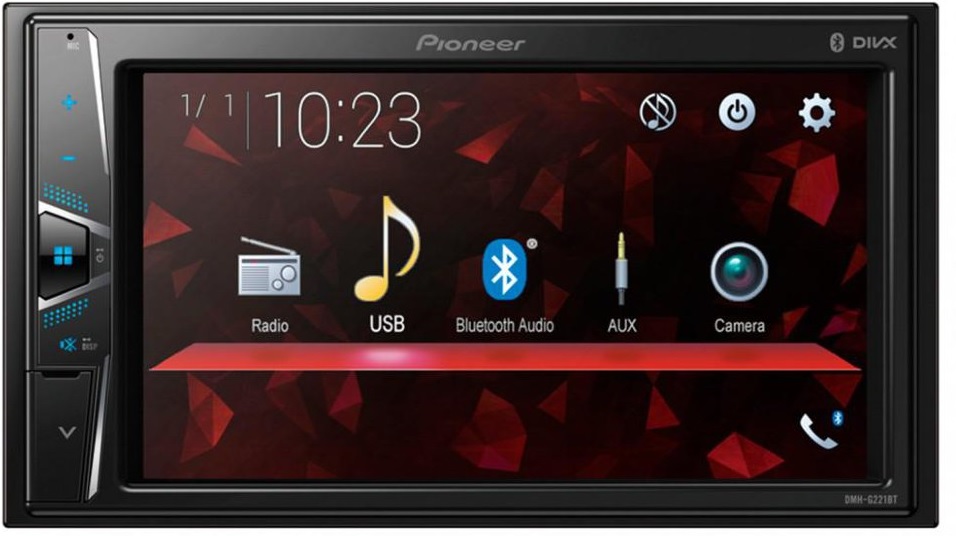 Reproductor Multimedia Pioneer DMH-G225BT 6.2" Touch Bluetooth - Black